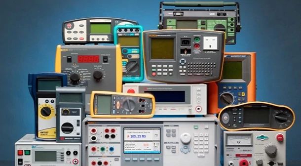 diverse range of electronic instruments, test and measurement equipment
