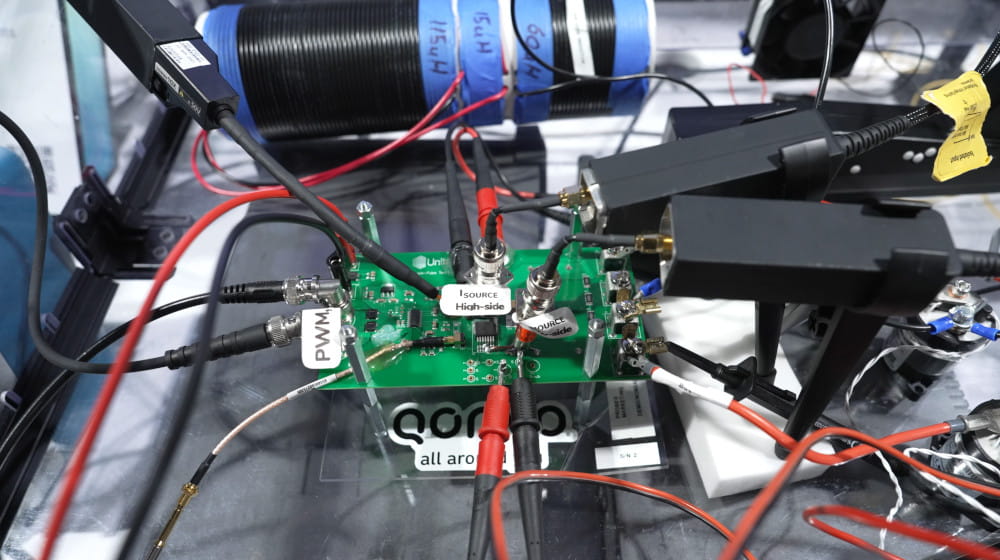 Tektronix’ Wide Bandgap Double Pulse Test Solution including the Wide Bandgap Double Pulse Test application (Opt. WBG-DPT) which runs on the 5 Series B MSO oscilloscope