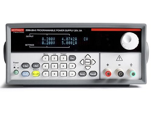 Keithley Series 2200 USB and GPIB Programmable DC Power Supplies