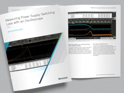 Measuring Power Supply Switching Loss with an Oscilloscope