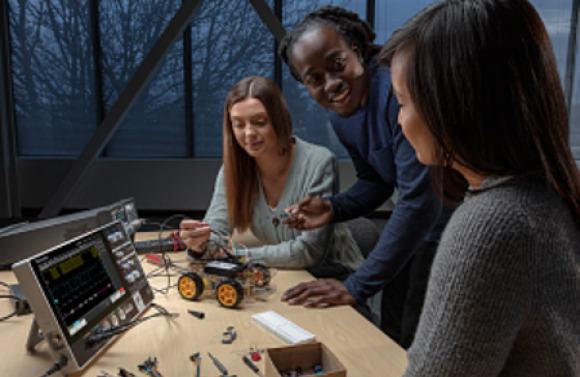 oscilloscope with users