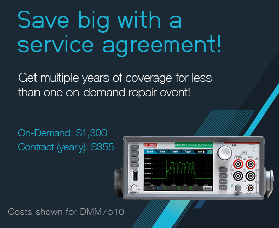 Save with a Keithley Repair plan